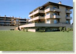 1st and 3rd floor(top floor) apartment with 3 balconies/terraces each overlooking Golf course towards the sea